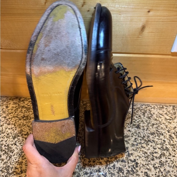 Cole Haan Men’s Size 11.5 Classic Black Leather Men's Oxford - Picture 12 of 14